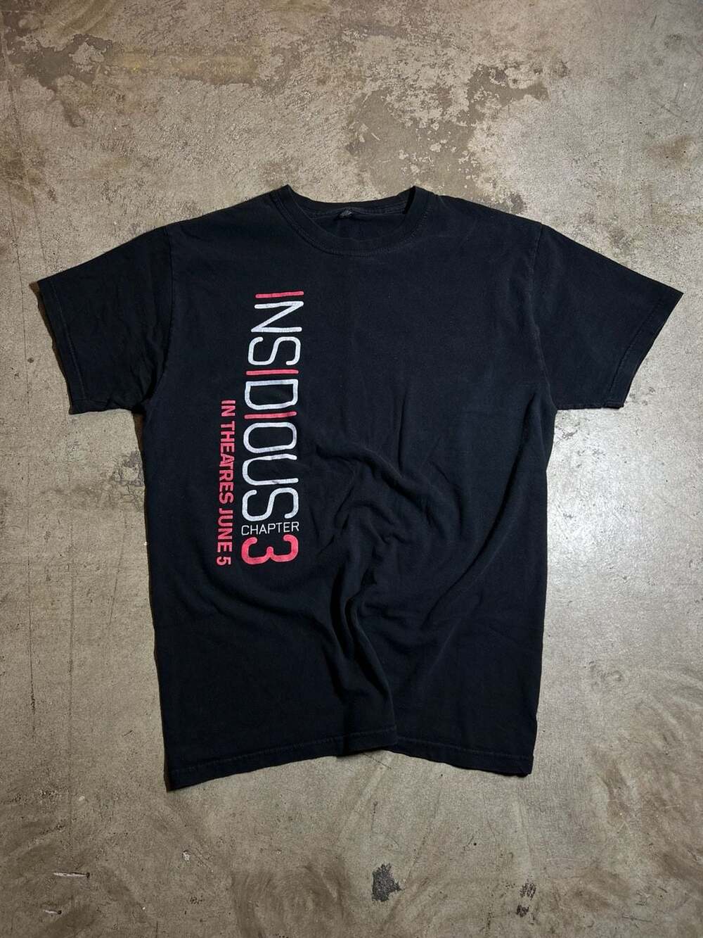 Insidious: Chapter 3 Promo T-Shirt Black Movie Merchandise